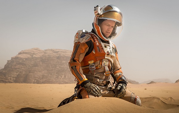 مریخی، یک فیلم انگیزشی سینمایی خیره کننده
